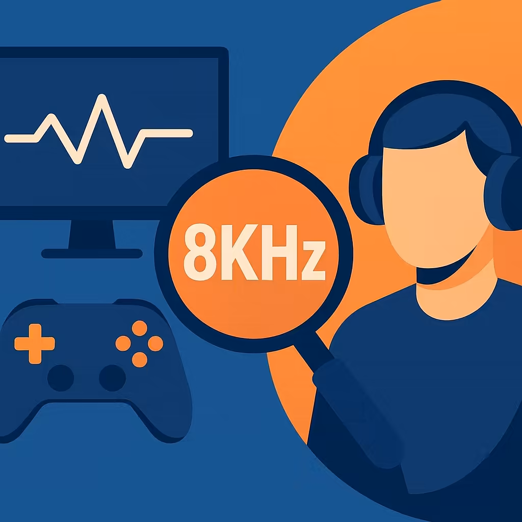 8KHz polling rate explained