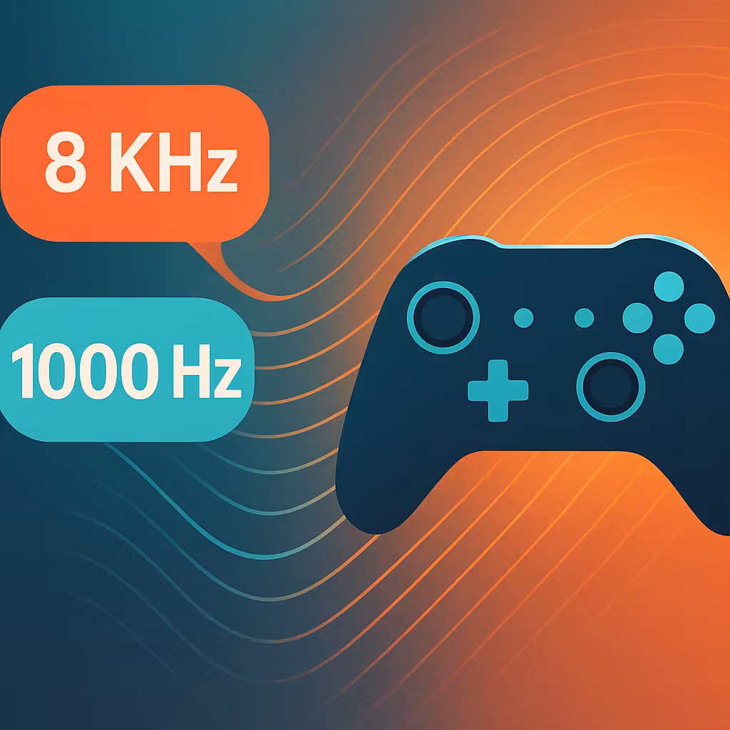 8KHz vs 1000Hz explained