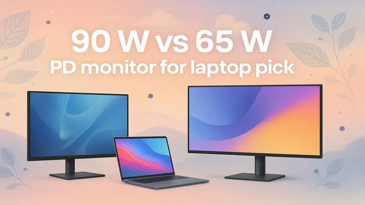 Power Showdown: 90W vs 65W Monitors