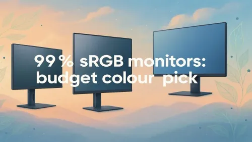 Best Budget 99% sRGB Monitors for Accurate Colour