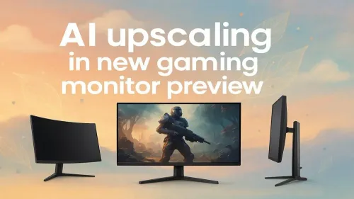 AI Upscaling Gaming Monitor: A Preview of the Future of Visuals