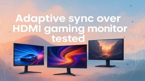 Adaptive Sync Over HDMI: The Game-Changing Monitor Test
