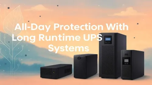 Best Long Runtime UPS Systems for All-Day Protection