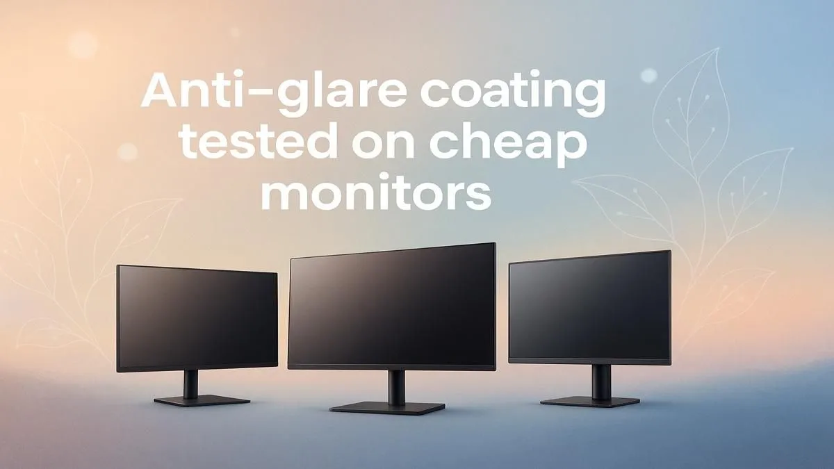 Budget Anti-Glare Put to the Test