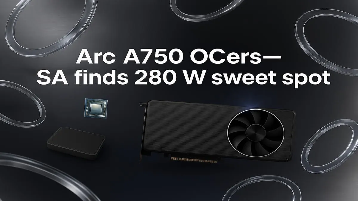 Optimize Arc A750 Overclocking at 280W | Evetech
