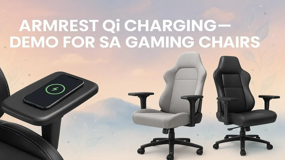 Qi Charging Gaming Chairs: Ultimate South Africa Setup