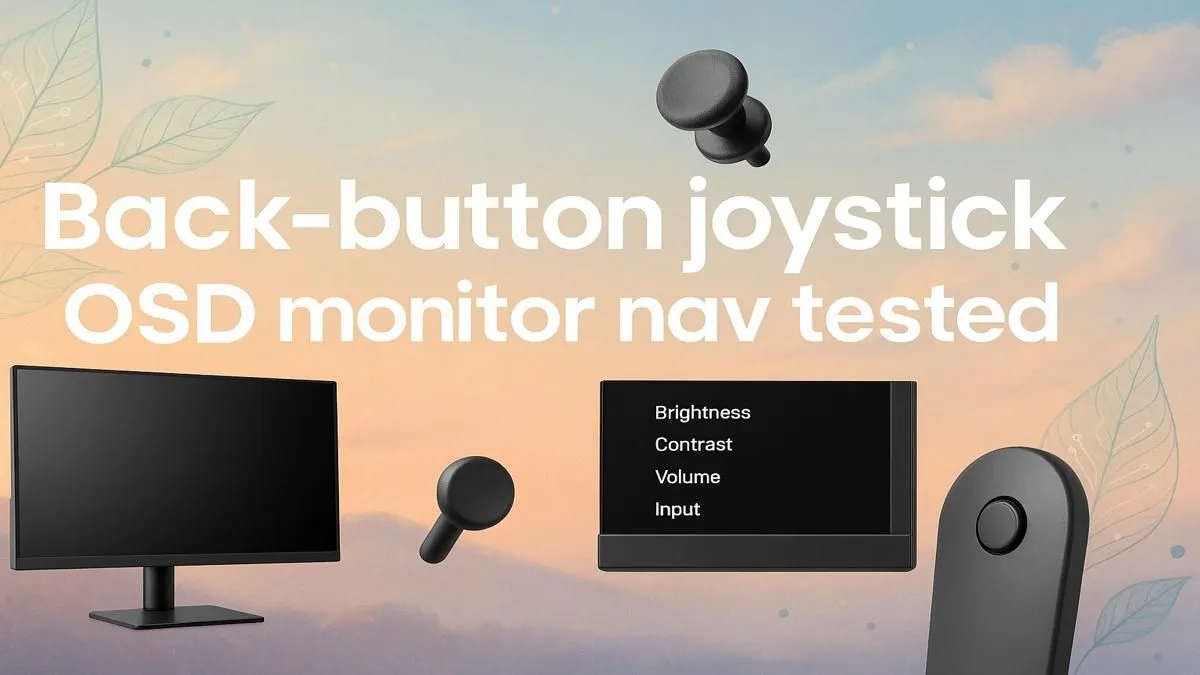 Testing OSD Joystick Navigation