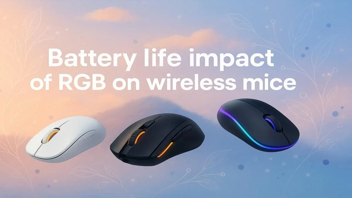 Does RGB Affect Wireless Mouse Battery Life? | Evetech 💡