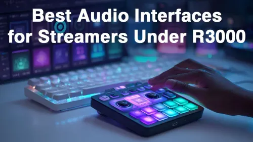 Best Audio Interfaces for Streamers Under R3000