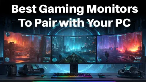 Best Gaming Monitors for Your PC in 2024