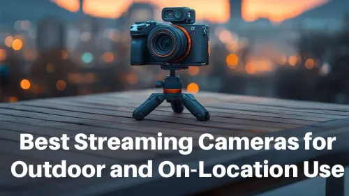 Top Streaming Cameras for Outdoor and On-Location Use