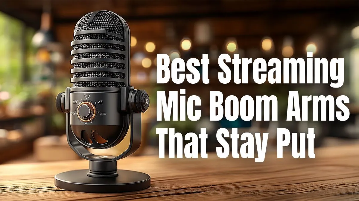 Mic Arms That Won’t Move