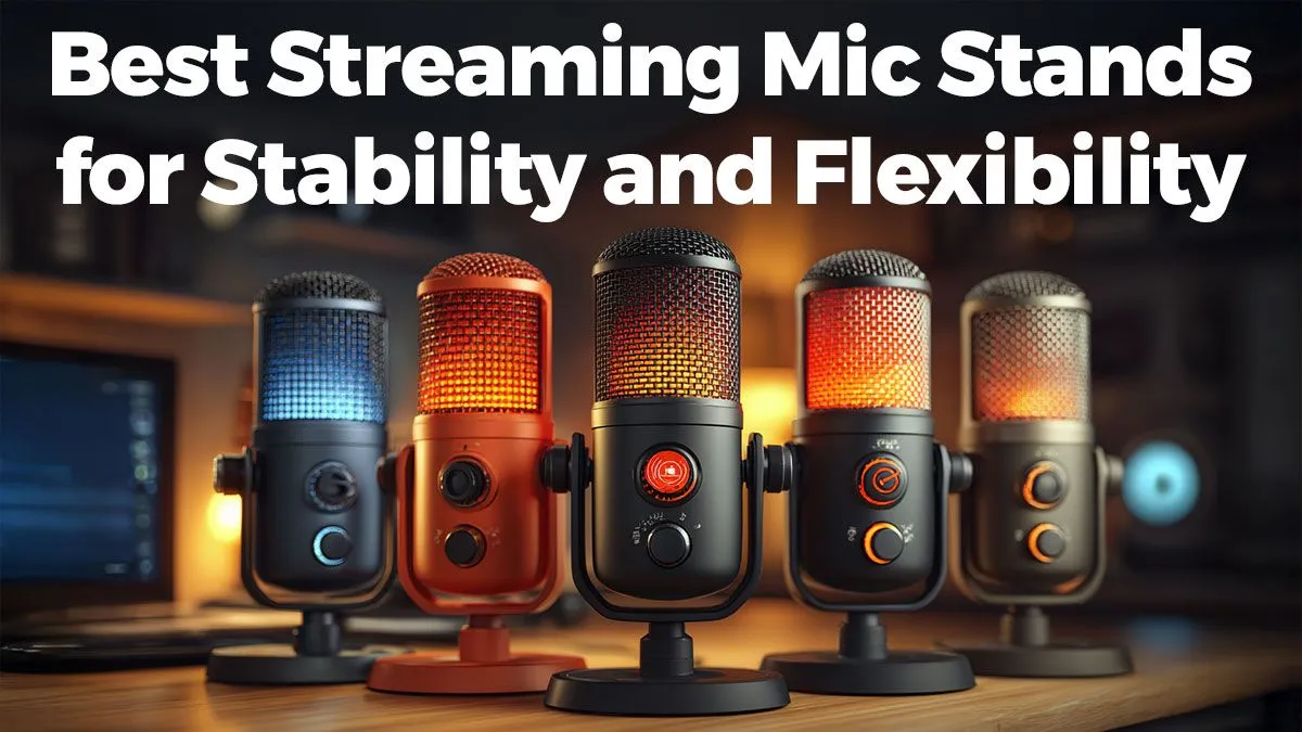 Streaming Mic Stands for Stability | Evetech