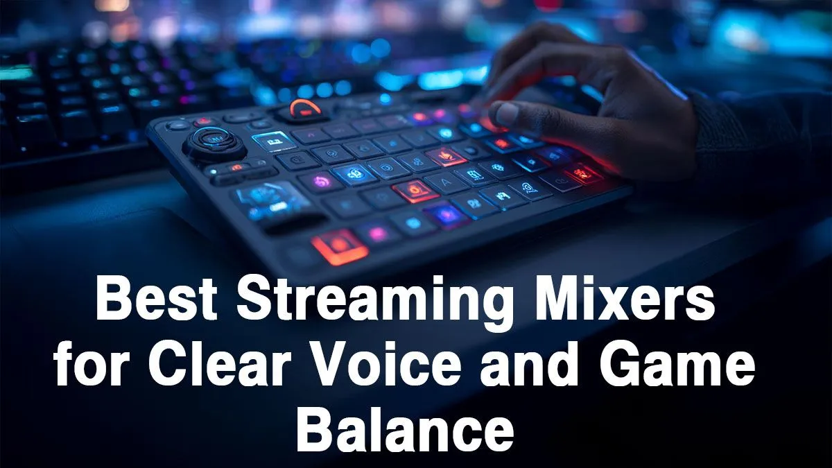 Top Mixers for Streamers