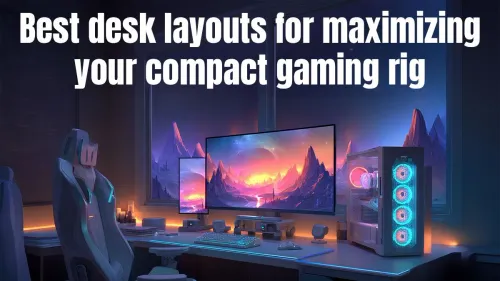 Compact Gaming Rig Desk Layouts