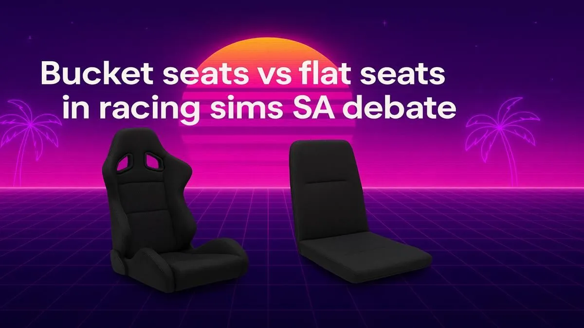 Bucket vs flat racing seats: What's best?