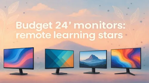 Best Budget 24 Inch Monitor: Top Picks for Remote Learning