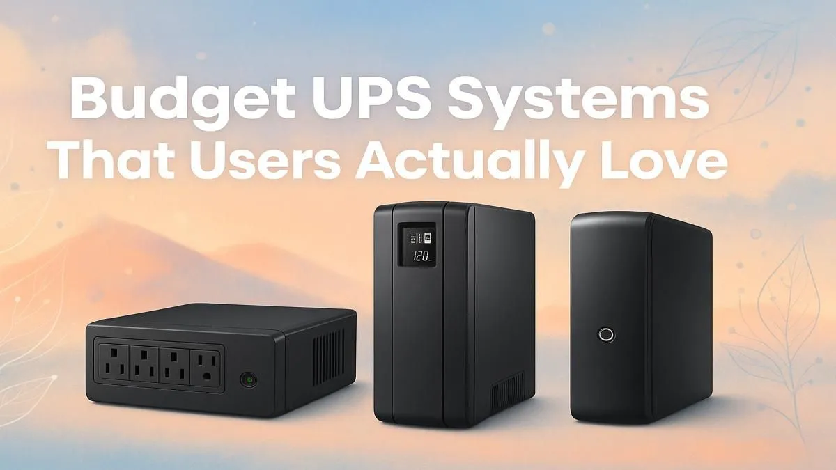 Top Affordable UPS Picks