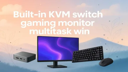 Best KVM Gaming Monitors for Ultimate Multitasking
