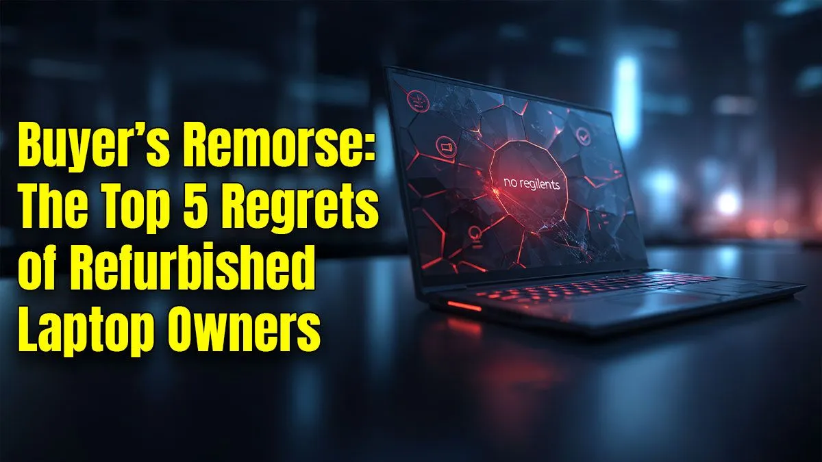 Common Refurbished Laptop Regrets