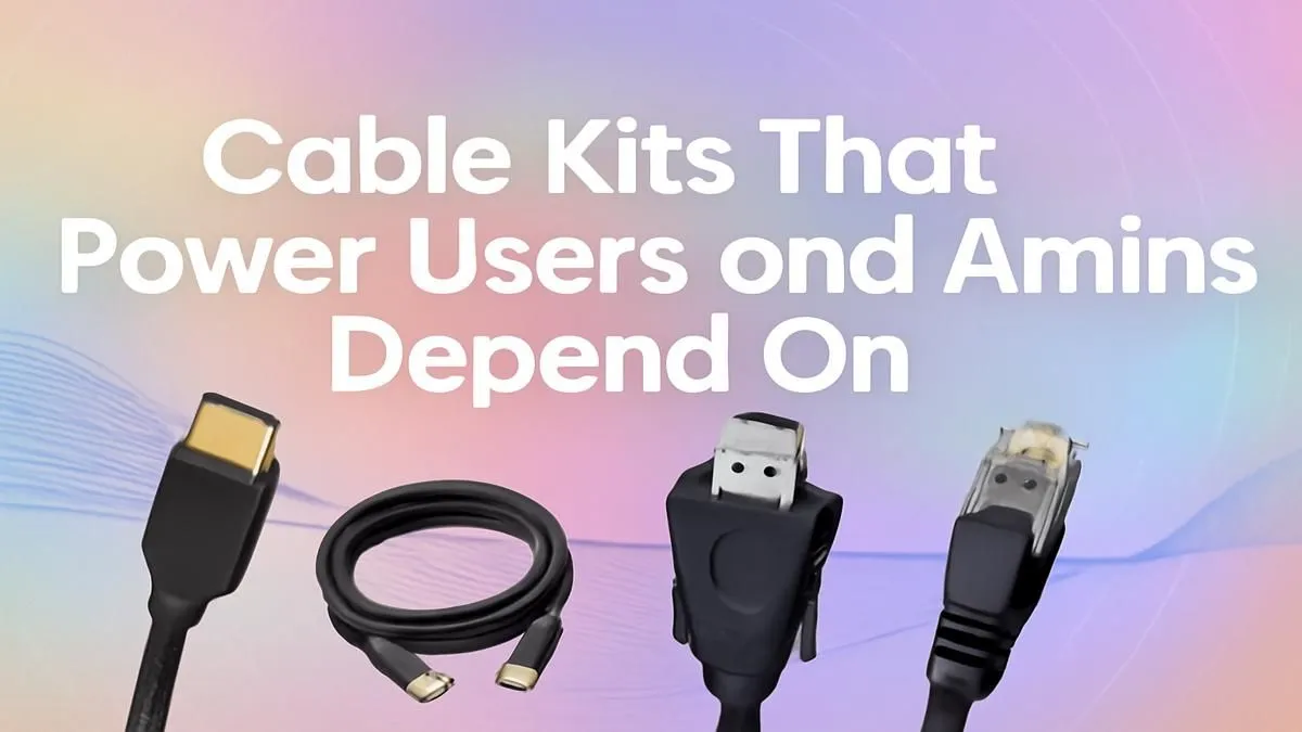 Essential Cables for Tech Pros