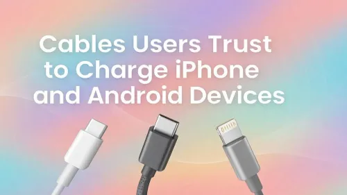 Best Charging Cables for iPhone & Android Devices