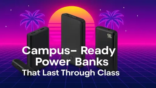 Best Power Banks for Students | Long-Lasting Campus Charge
