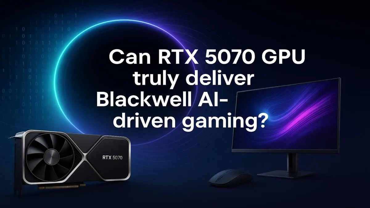 RTX 5070 Meets Blackwell AI Gaming