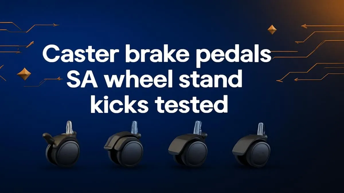 Master Electric Scooter Stunts with Caster Brake Pedals