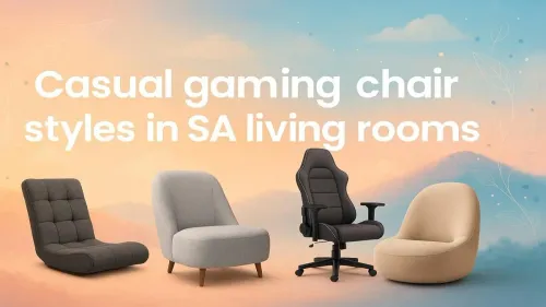 Best Casual Gaming Chair Styles for South African Living Rooms