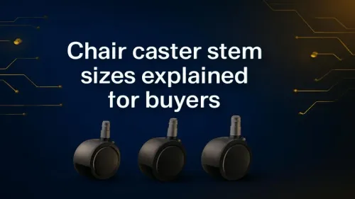 Chair Caster Stem Sizes: Your Buying Guide