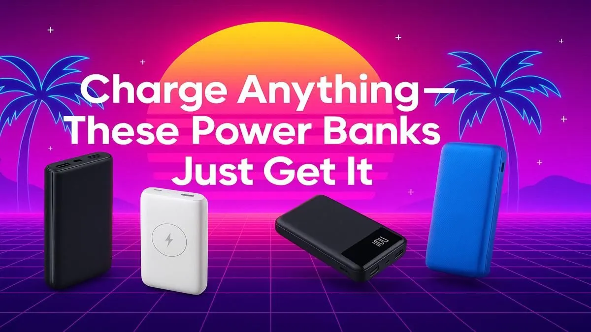 Portable Chargers & Power Banks for Your Gadgets | Evetech