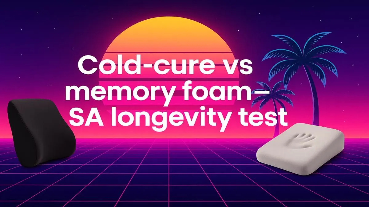 Cold-Cure vs Memory Foam: Which Lasts Longer in SA?