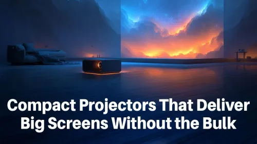 Compact Projectors for Big Screens: Small, Powerful & Portable