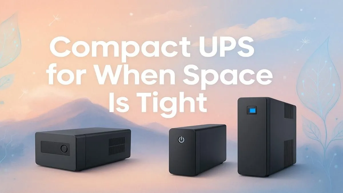 Space-Saving UPS Solutions