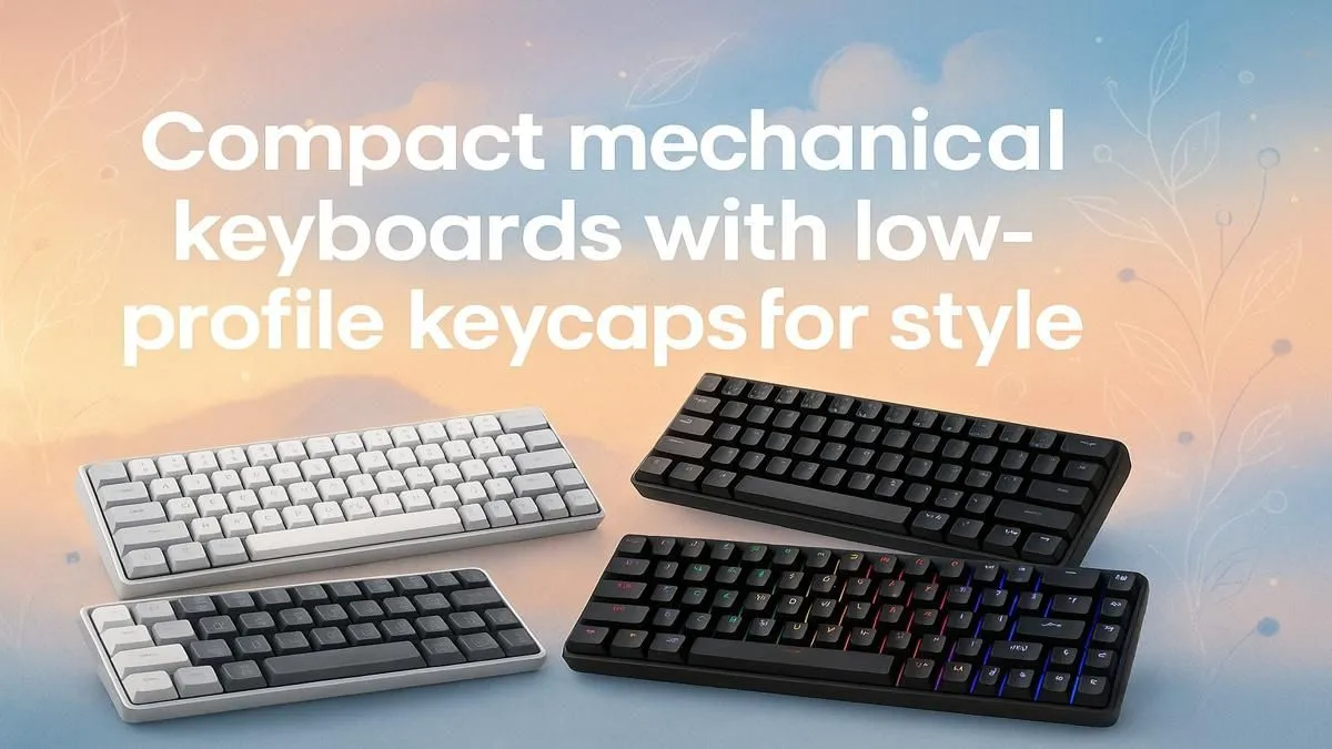 Top Sleek Mechanical Keyboards