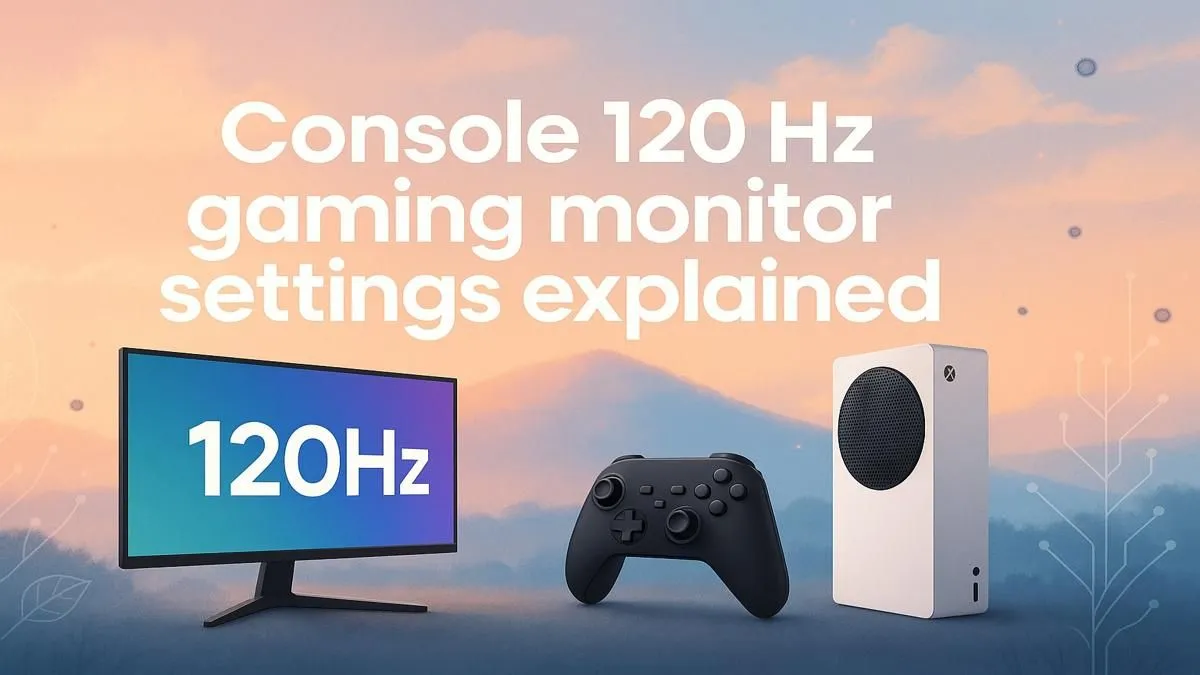 Unlock 120Hz Console Gaming