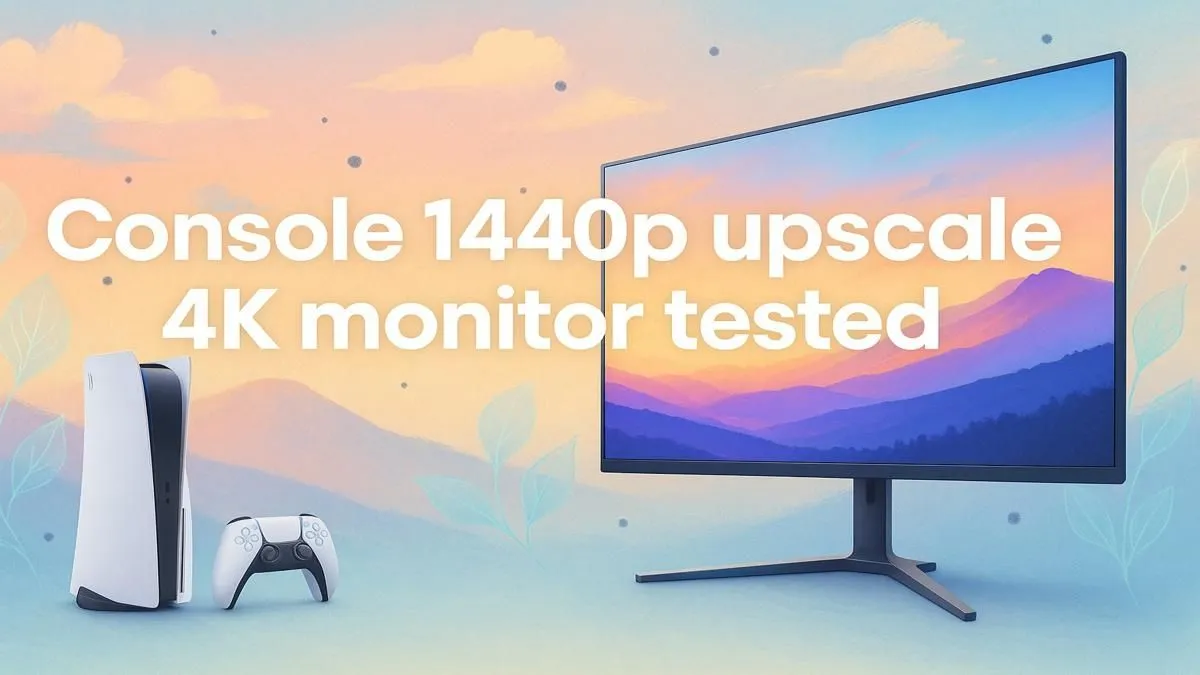 Upscaled 4K Gaming Tested