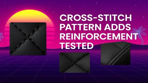 Cross-Stitch Pattern Reinforcement Tested