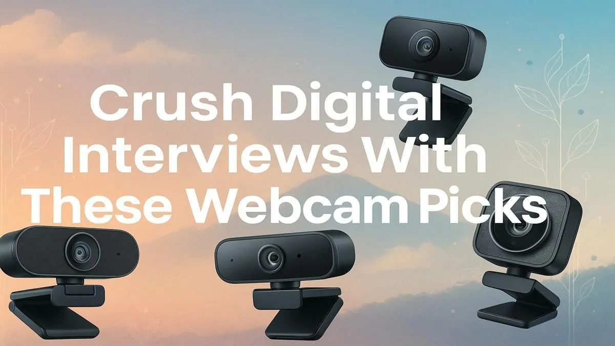Best Webcams for Digital Interviews | Evetech