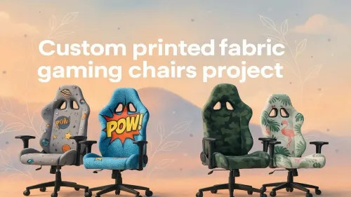 Custom Printed Gaming Chairs: Personalize Your Chair!