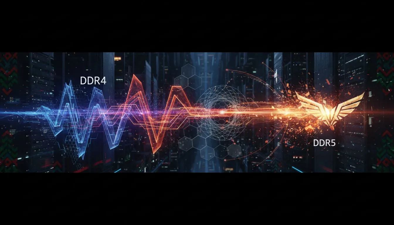 DDR5 vs DDR4 2025: Kingston Fury Renegade Explained