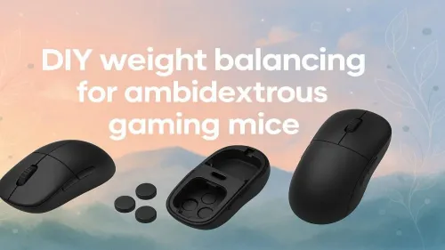 DIY Weight Balancing for Ambidextrous Gaming Mice
