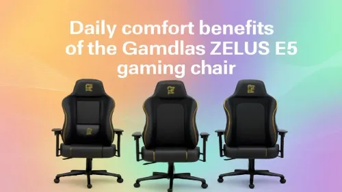 Comfort Benefits of the Gamdias ZELUS E5 Gaming Chair
