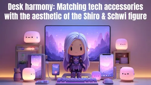 Tech Desk Accessories for Shiro & Schwi Aesthetic