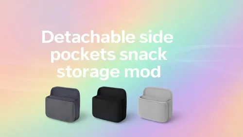 Detachable Pockets Snack Storage Mod