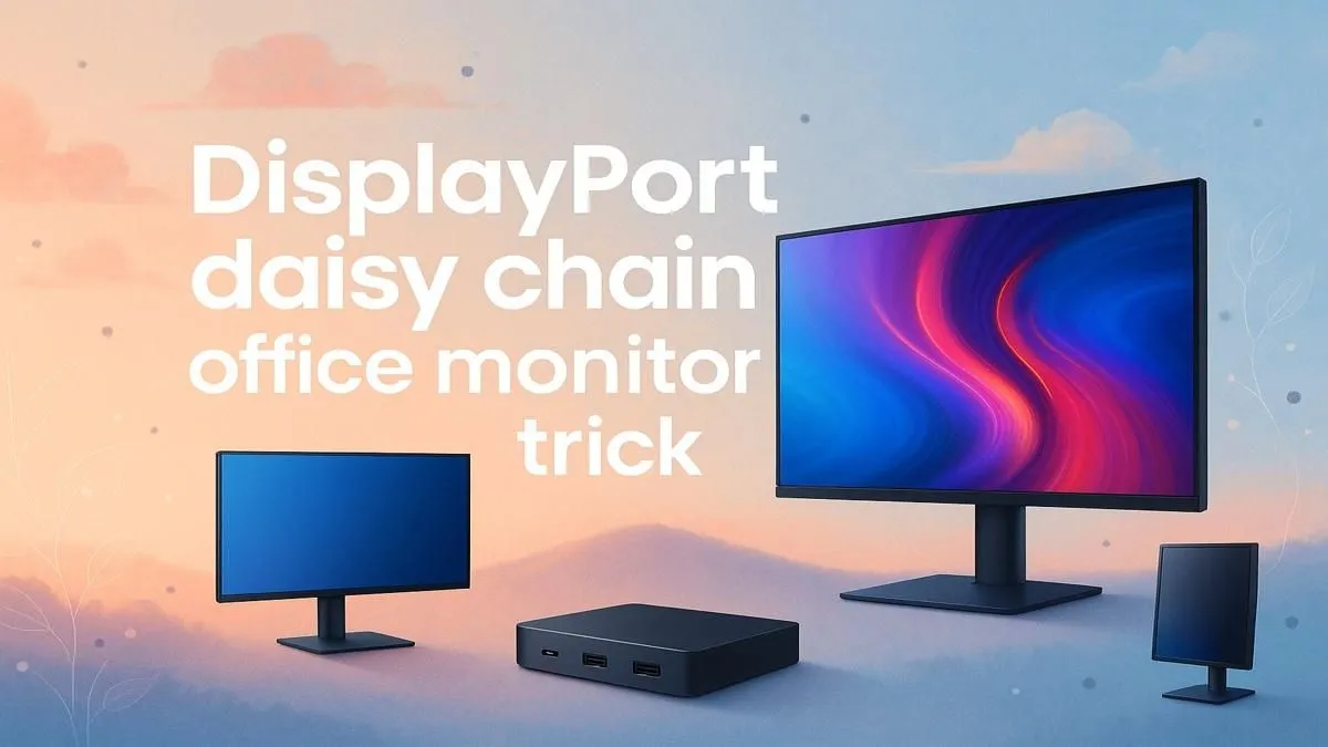 Declutter Your Desk with One Cable