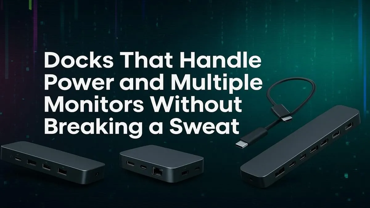 Multi-Monitor Docks Power Guide