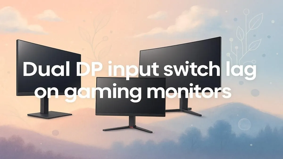 Fixing Dual DP Input Lag