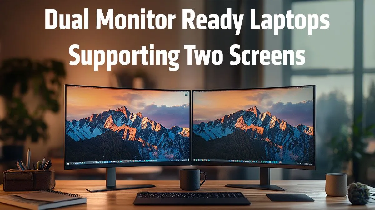 Boost Workflow with Dual Display Laptops